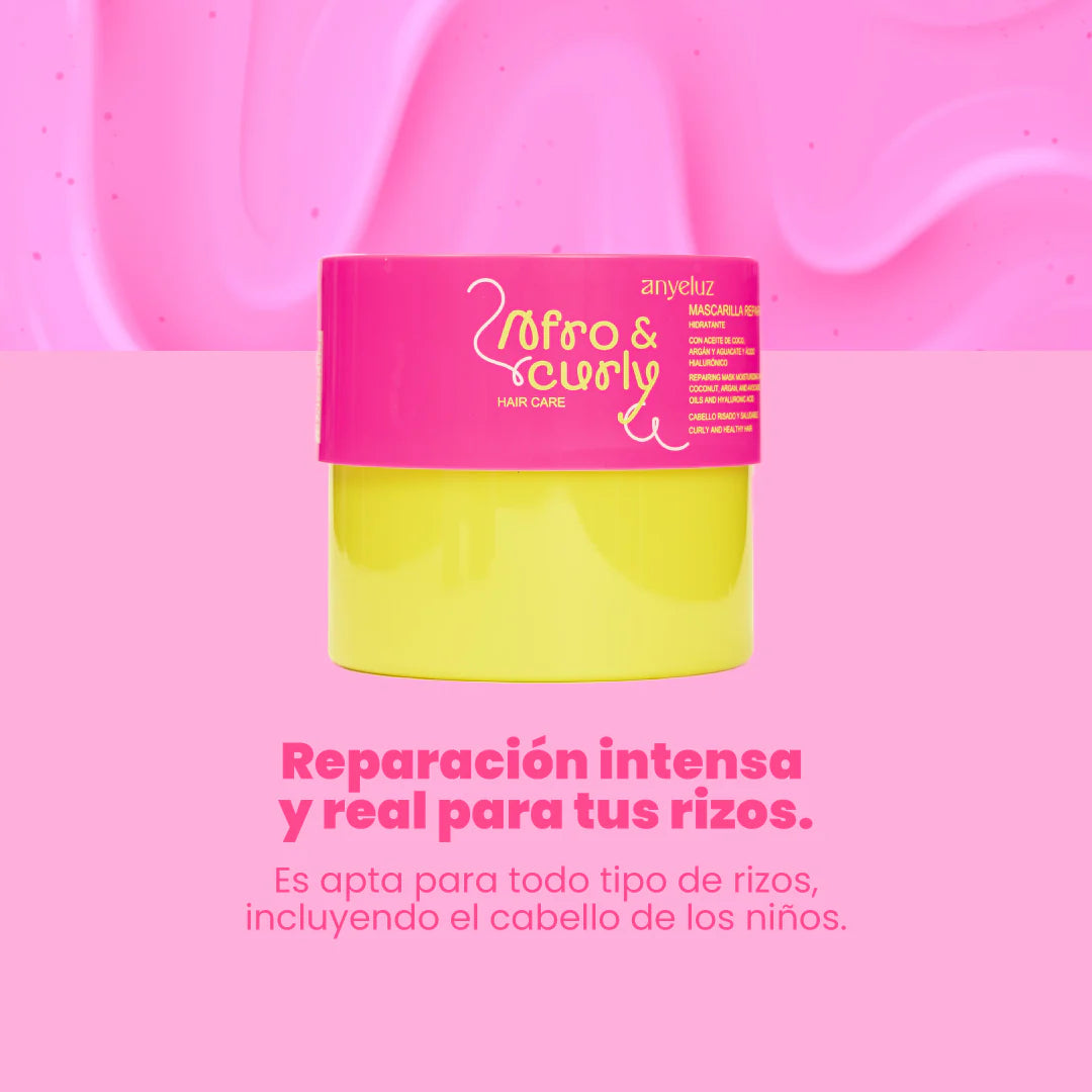 MASCARILLA REPARADORA HIDRATANTE AFRO & CURLY ANYELUZ