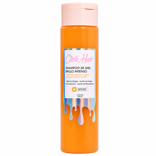 SHAMPOO DE MIEL BRILLO INTENSO (CLICK HAIR)
