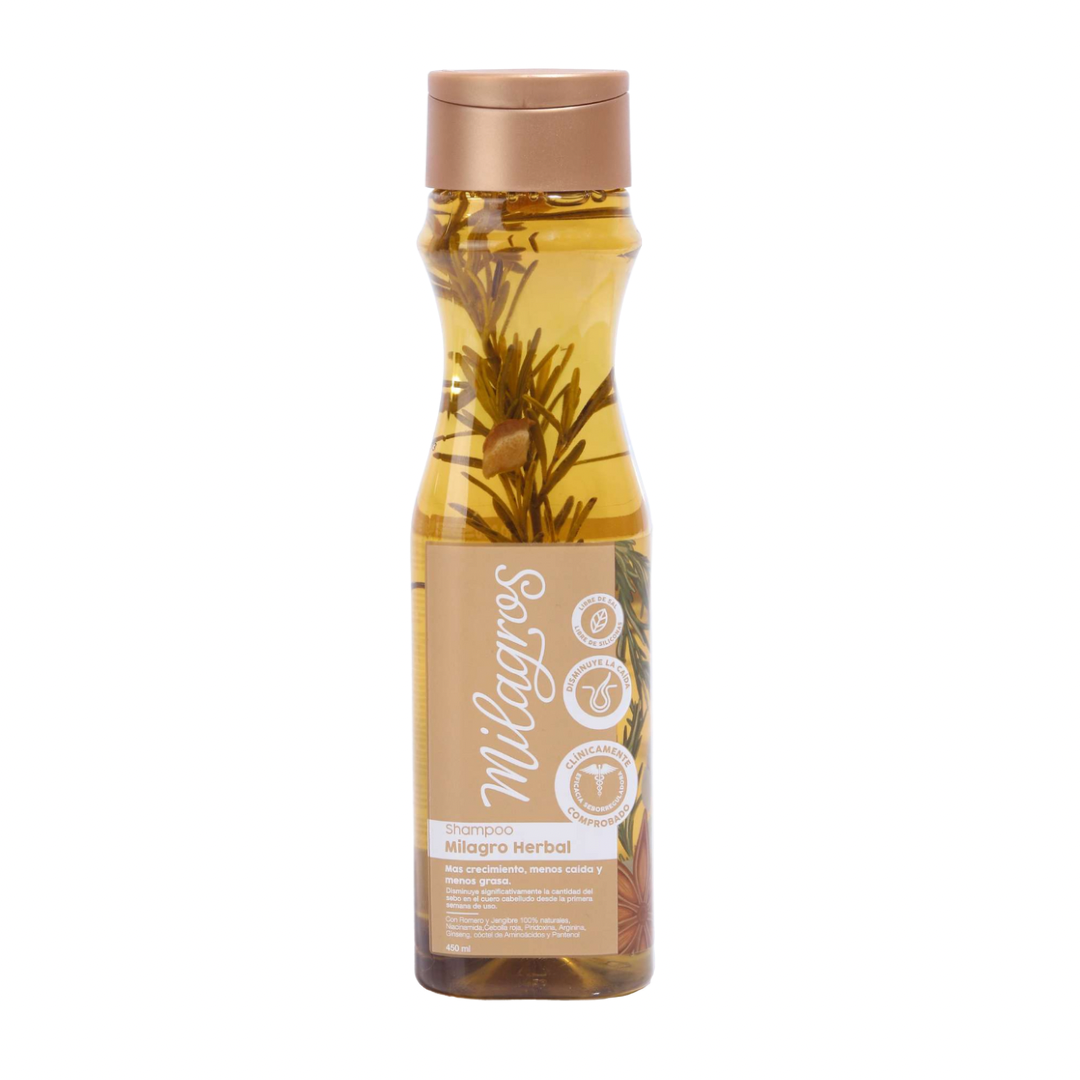 DUO MILAGROS HERBAL SHAMPOO Y ACONDICIONADOR