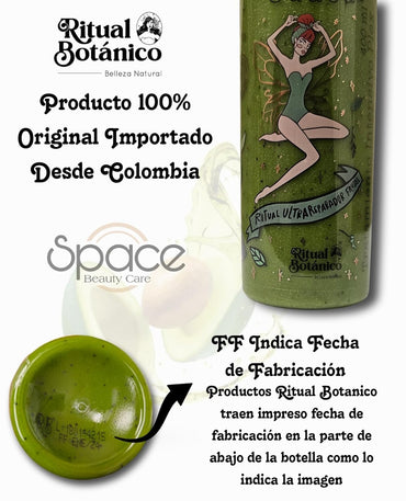 TRATAMIENTO INTENSIVO PLEX CON BANANO, AGUACATE Y ARGAN (RITUAL BOTANICO)