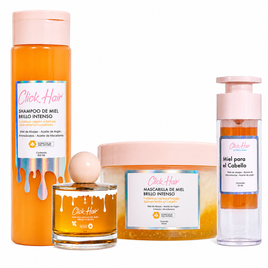 LÍNEA DE MIEL BRILLO INTENSO CLICK HAIR