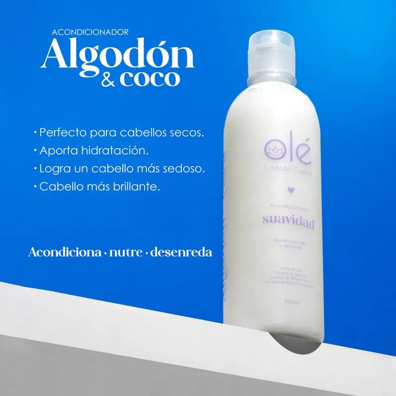 ACONDICIONADOR ALGODON & COCO (Olé CAPILAR)