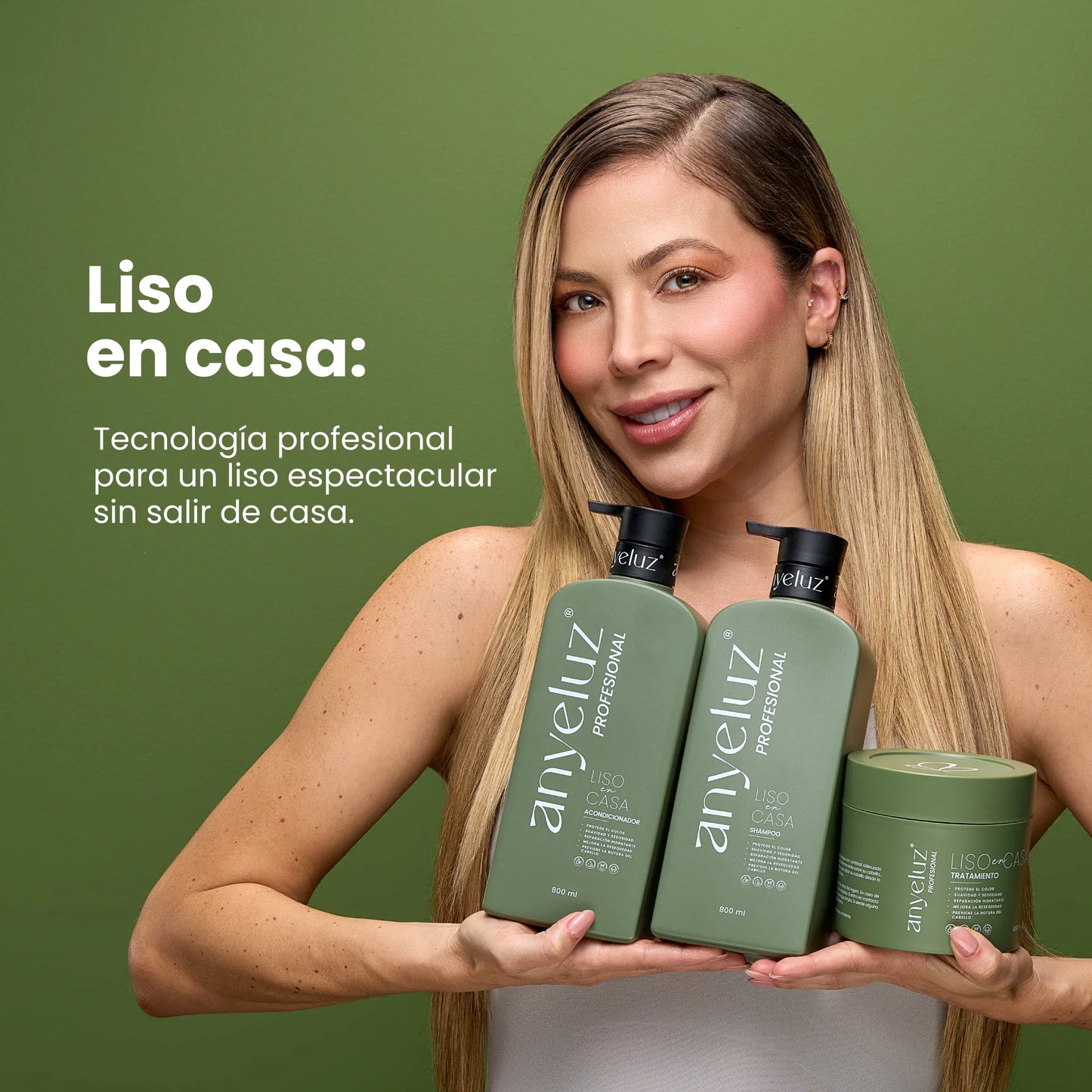 LÍNEA PROFESIONAL LISO EN CASA (ANYELUZ)