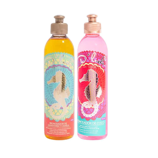 DUO DE BRONCEO D'LUCHI (BRONCEADOR DE ZANAHORIA Y BRONCEADOR DE COCO)