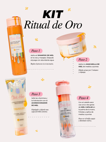 LÍNEA DE MIEL - RITUAL DE ORO CLICK HAIR
