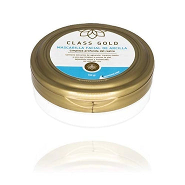 MASCARILLA DE ARCILLA CLASS GOLD PARA EL ROSTRO 150GRS