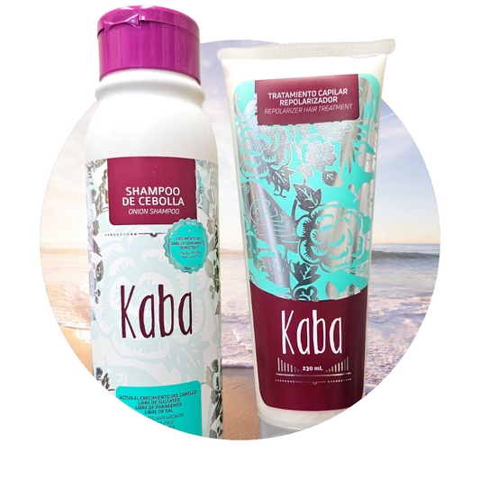 COMBI KABA (REPOLARIZADOR Y SHAMPOO CEBOLLA)
