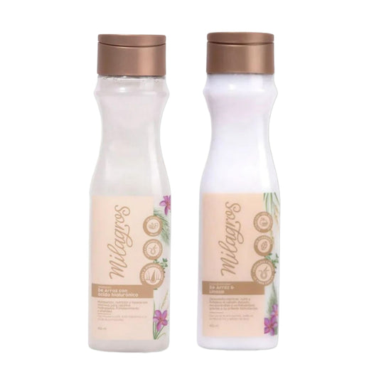 KIT ARROZ, LINAZA Y ÁCIDO HIALURÓNICO MILAGROS