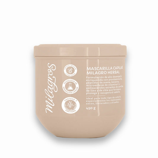 MASCARILLA CAPILAR MILAGRO HERBAL
