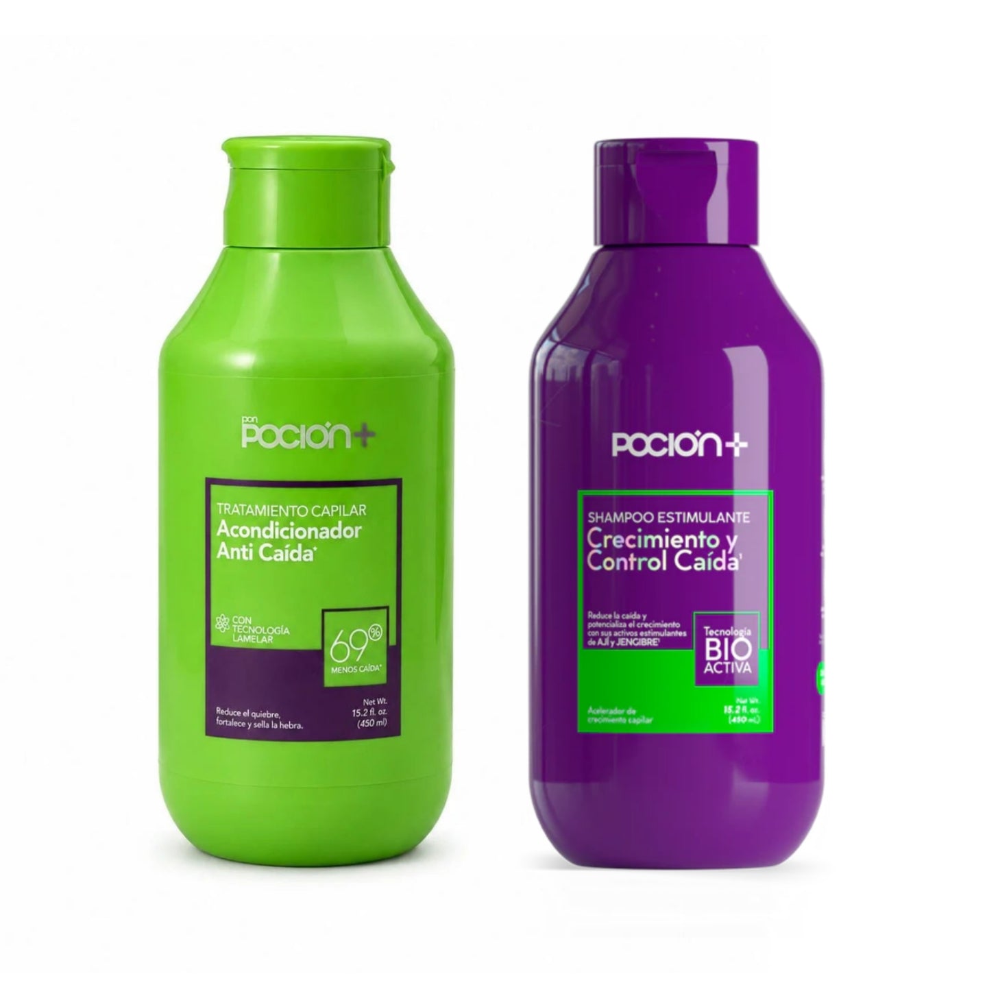 DUO ANTI CAÍDA POCIÓN+ (SHAMPOO + ACONDICIONADOR)