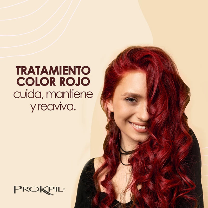 TRATAMIENTO DE MANTENIMIENTO DE COLOR ROJO (PROKPIL)