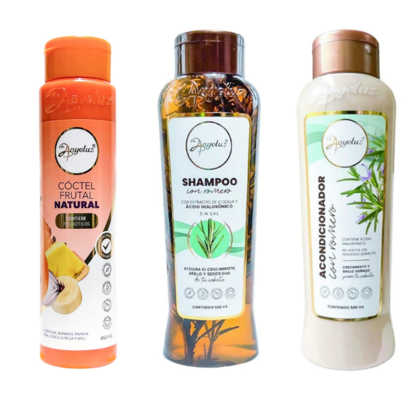 KIT ANYELUZ CABELLO LARGO Y SANO