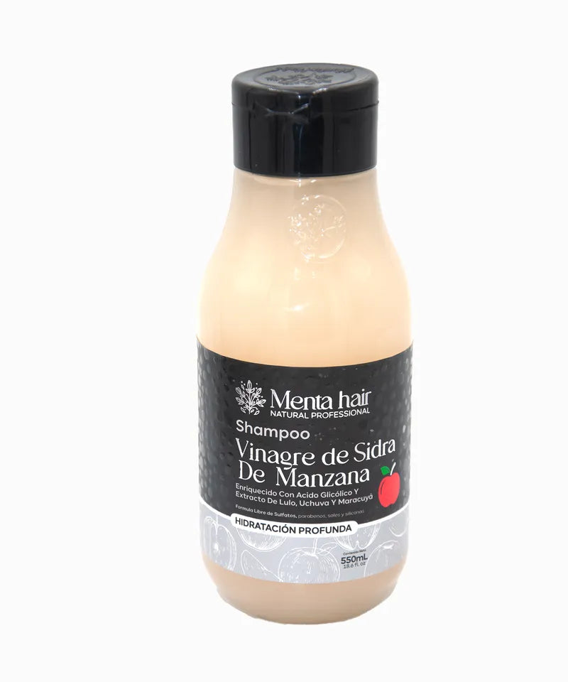 MENTA HAIR SHAMPOO VINAGRE DE SIDRA DE MANZANA 550 ML