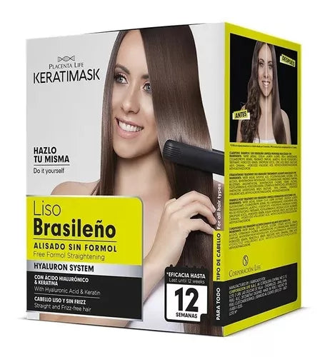 KIT LISO BRASILEÑO KERATIMASK