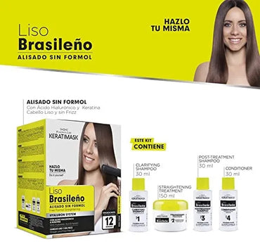 KIT LISO BRASILEÑO KERATIMASK