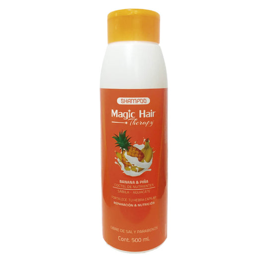 SHAMPOO ANTICAIDA BANANA Y PIÑA MAGIC HAIR