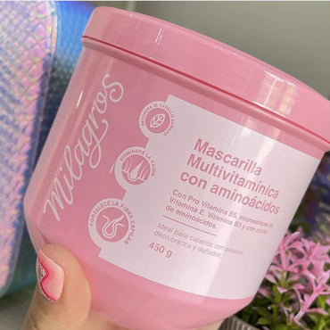 MASCARILLA MULTIVITAMINICA CON AMINOACIDOS MILAGROS