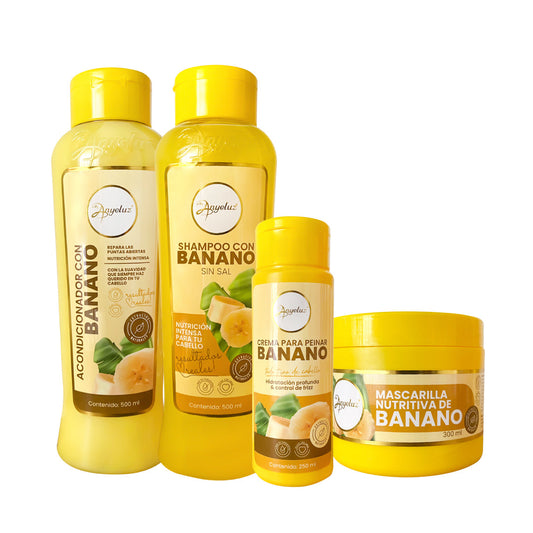 NUEVA LINEA CAPILAR CON BANANO ANYELUZ