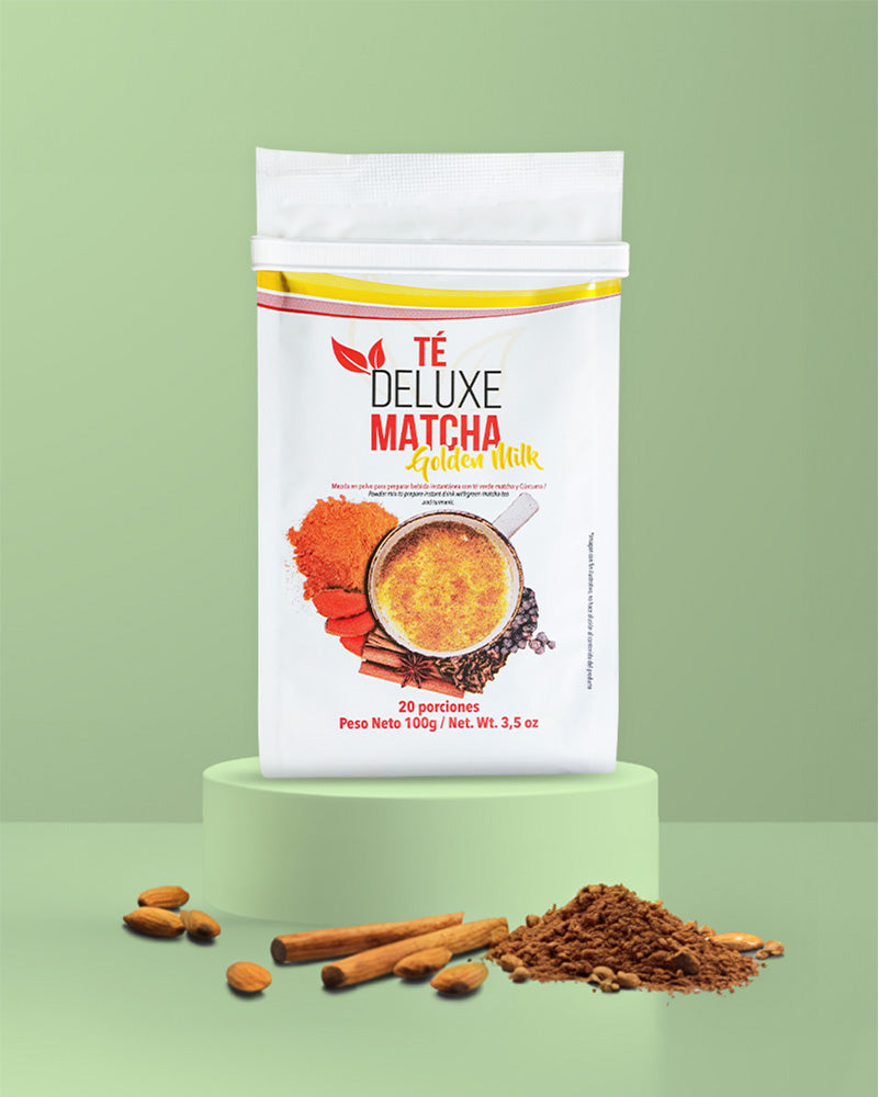 Té DELUXE MATCHA GOLDEN MILK