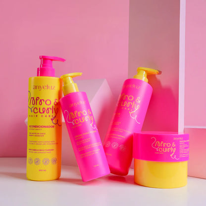 CREMA PARA PEINAR HIDRATANTE AFRO & CURLY (ANYELUZ)