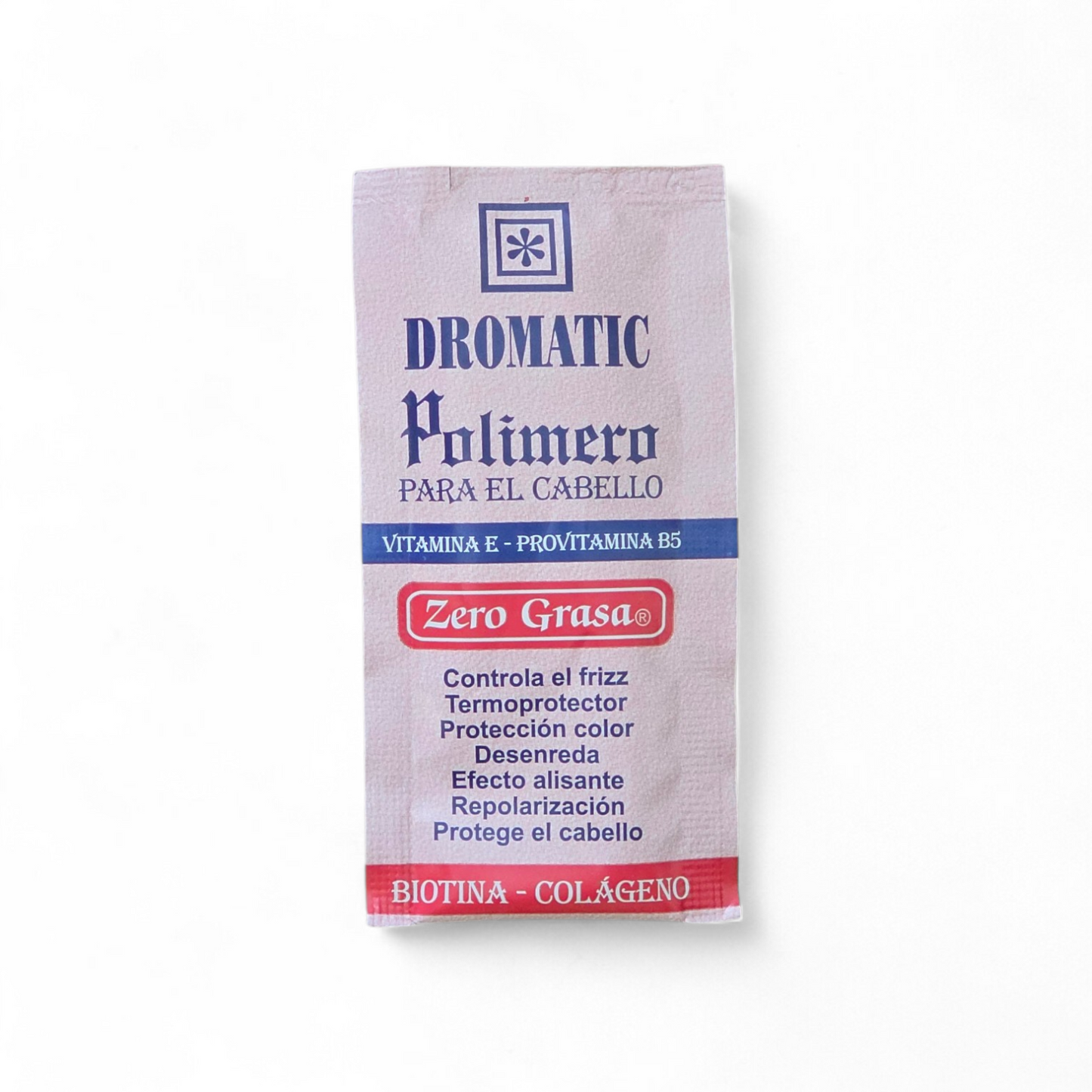 DROMATIC POLÍMERO PARA EL CABELLO, CONTROL FRIZZ, EFECTO ALISANTE SACHET 20 ML