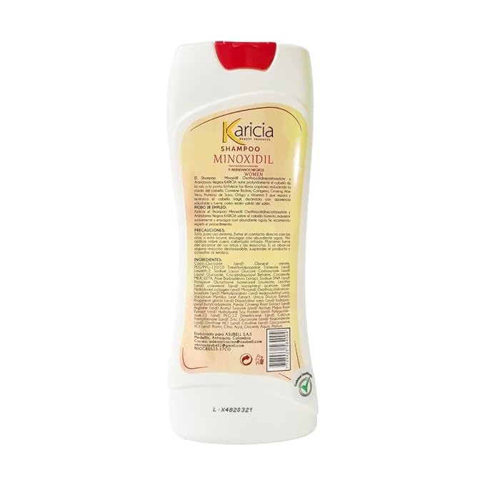 SHAMPOO KARICIA DE MINOXIDIL 2%