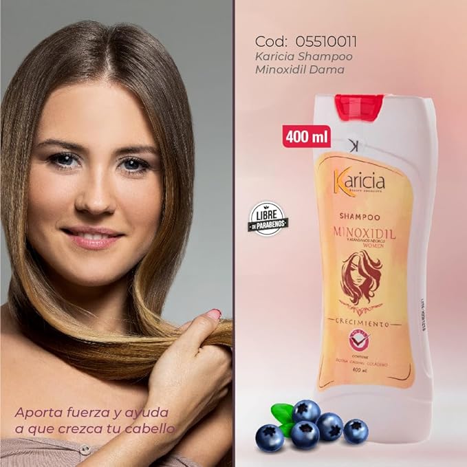SHAMPOO KARICIA DE MINOXIDIL 2%