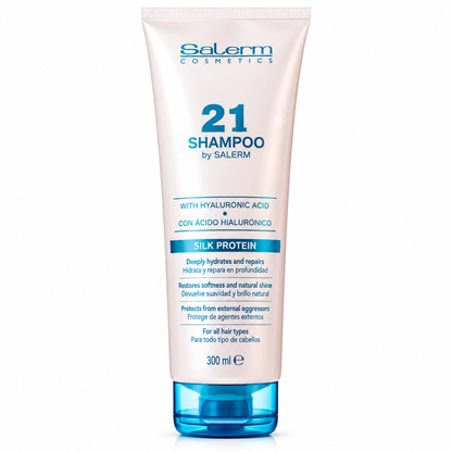 SHAMPOO SALERM 21 CON ÁCIDO HIALURÓNICO
