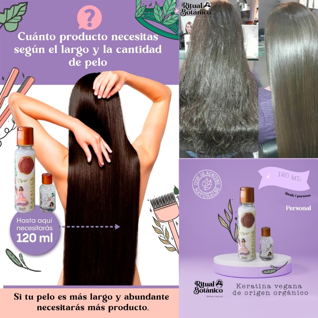 KERATINA ORGANICA RITUAL BOTANICO 120ML