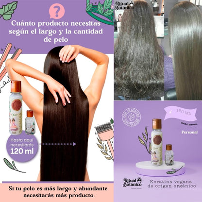 KERATINA ORGANICA RITUAL BOTANICO 120ML
