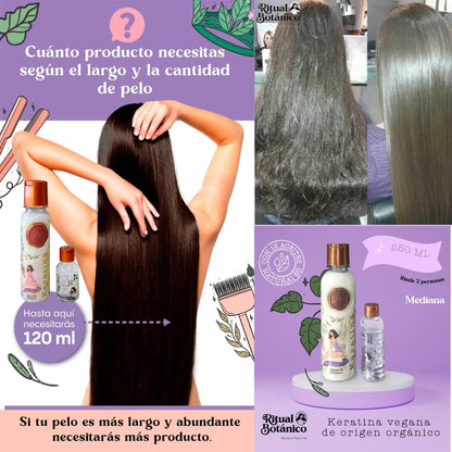 KERATINA ORGANICA RITUAL BOTANICO 250ML