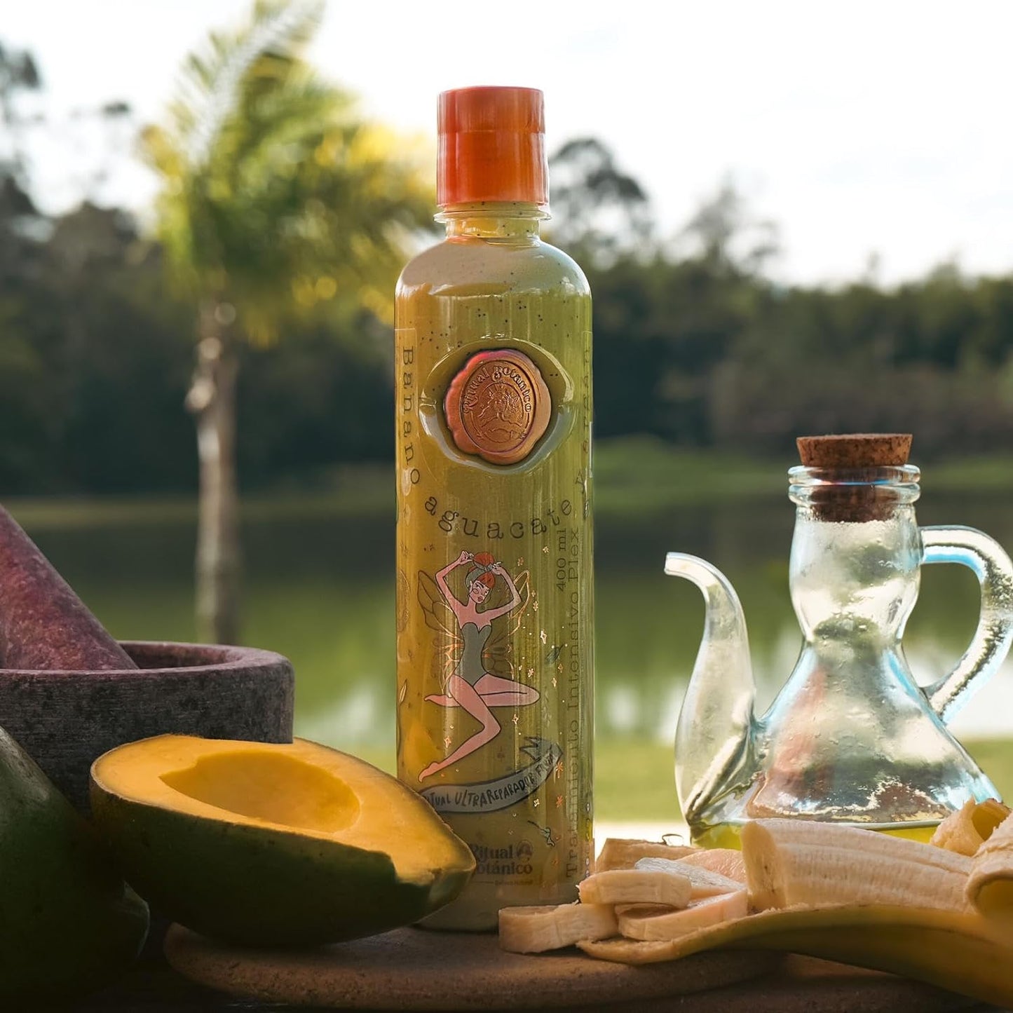 TRATAMIENTO INTENSIVO PLEX CON BANANO, AGUACATE Y ARGAN (RITUAL BOTANICO)