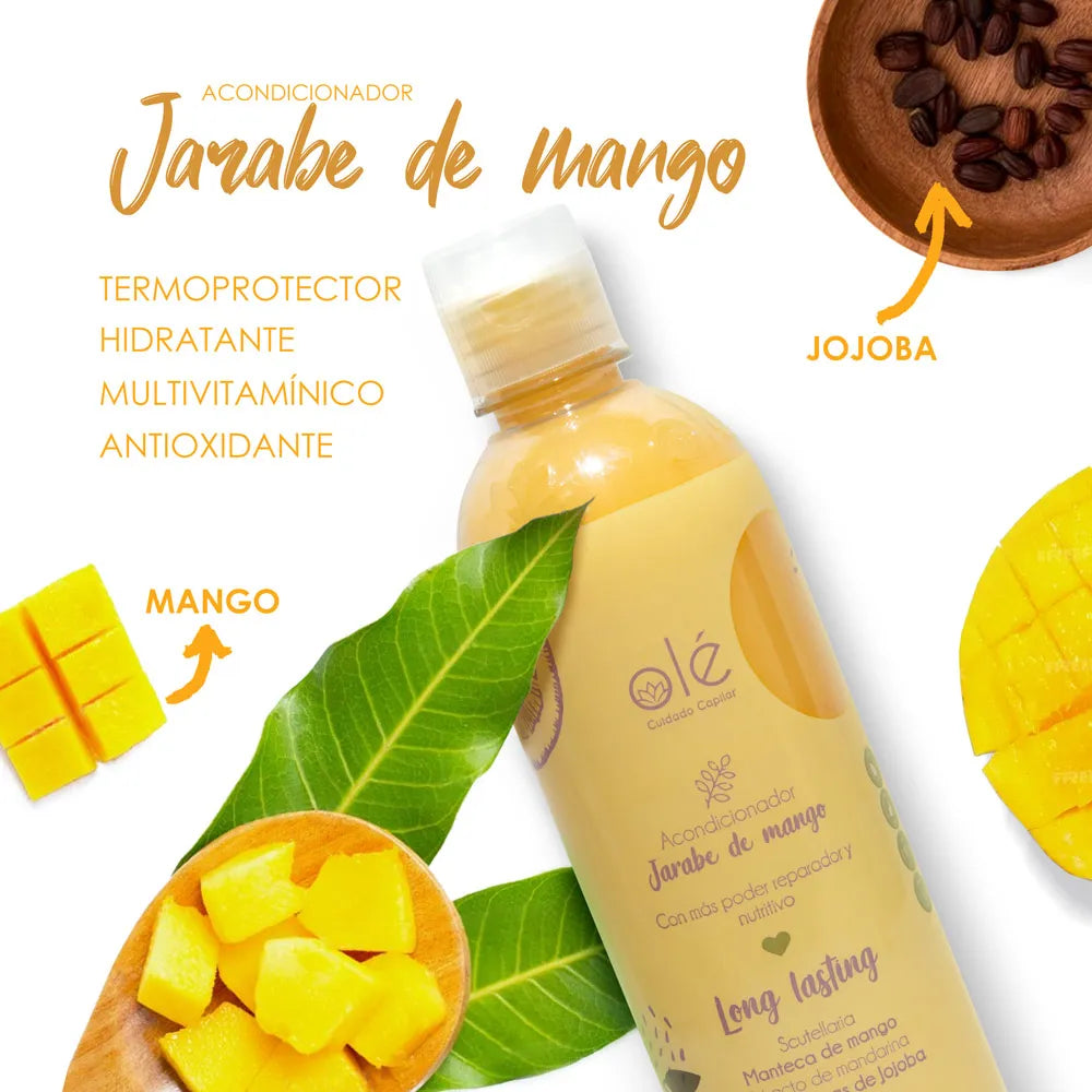 ACONDICIONADOR JARABE DE MANGO (Olé CAPILAR)