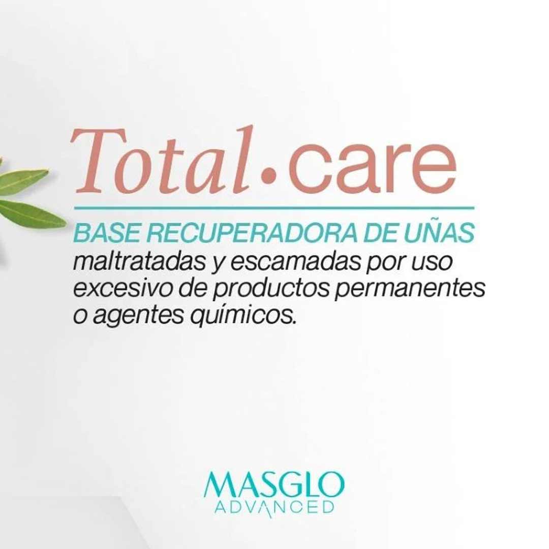 BASE RECUPERADORA DE UÑAS TOTAL CARE MASGLO ROSADA