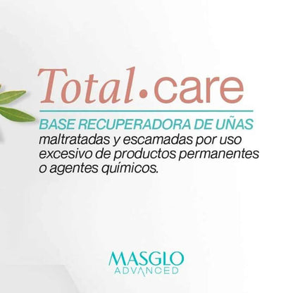 BASE RECUPERADORA DE UÑAS TOTAL CARE MASGLO ROSADA