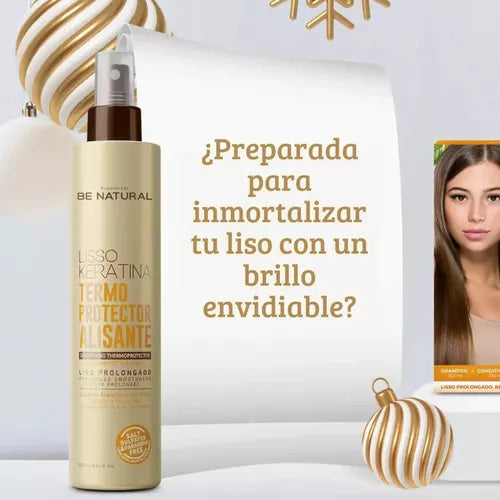LISSO KERATINA TERMOPROTECTOR ALISANTE (BE NATURAL)