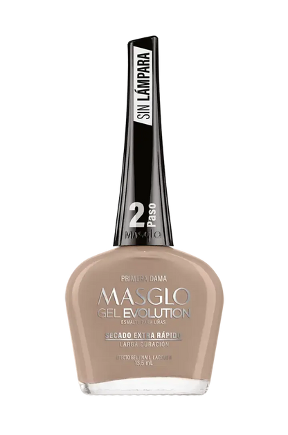 ESMALTES MASGLO GEL EVOLUTION (EFECTO GEL SIN LAMPARA)