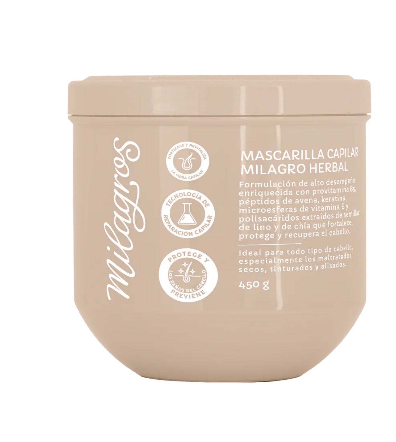 MASCARILLA CAPILAR MILAGRO HERBAL
