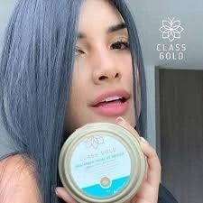 MASCARILLA DE ARCILLA CLASS GOLD PARA EL ROSTRO 150GRS