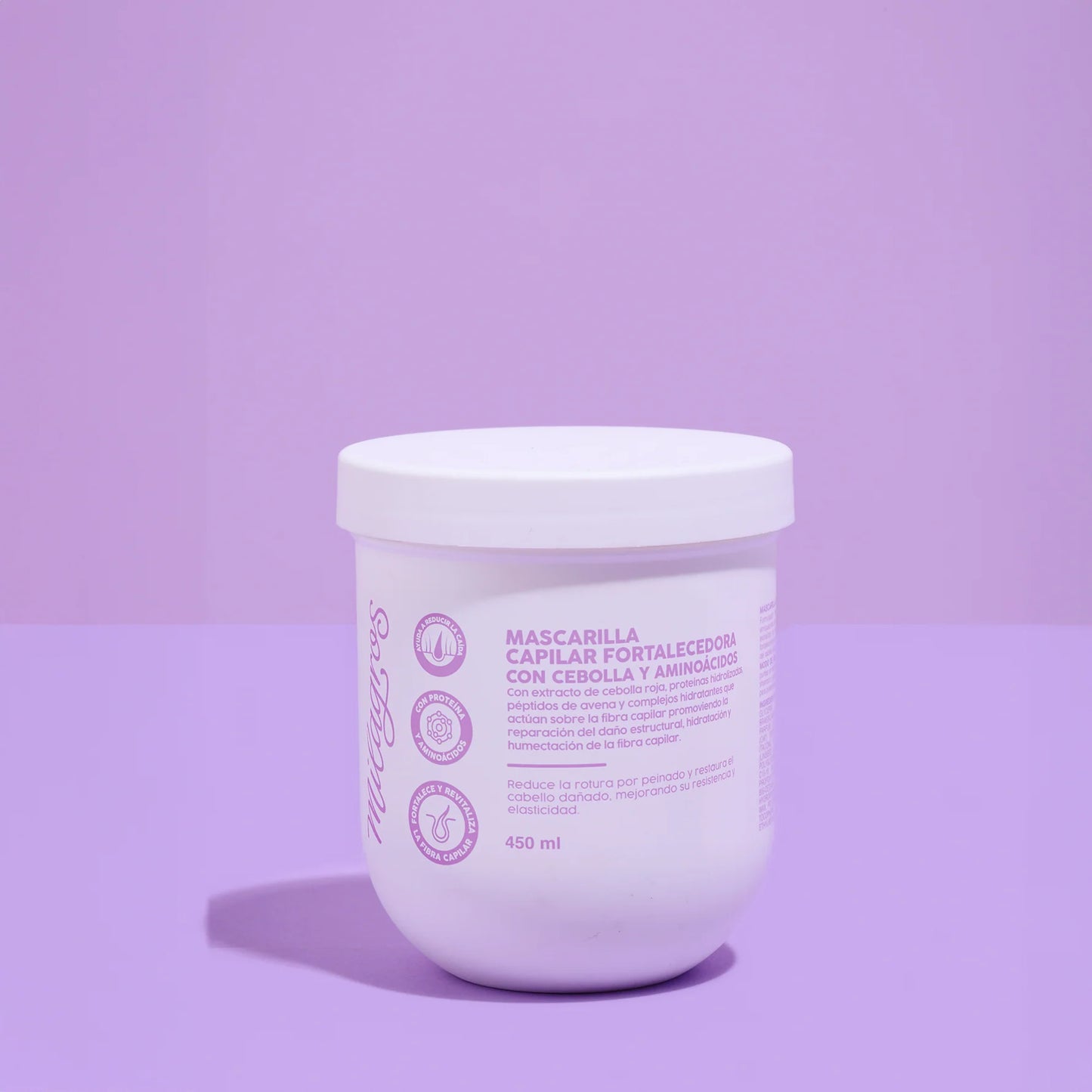 MASCARILLA CAPILAR INTENSIVA CON EXTRACTO DE CEBOLLA Y PEPTIDOS MILAGROS