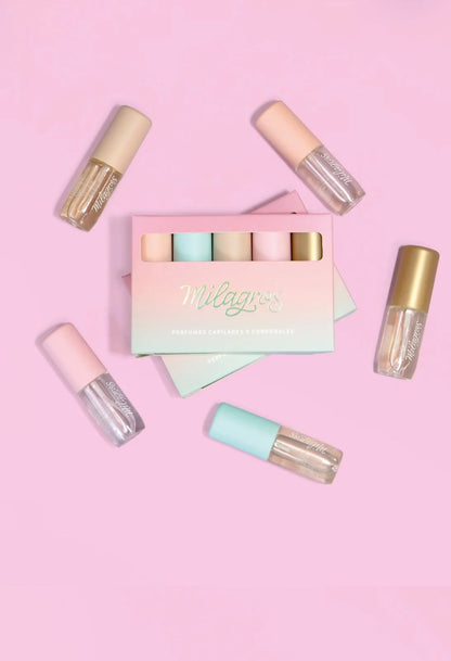 KIT MINI PERFUMES X5 MILAGROS