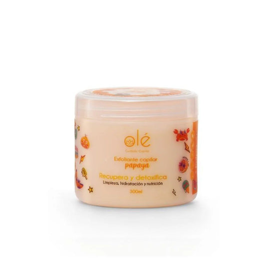TRATAMIENTO EXFOLIANTE CAPILAR DE PAPAYA (Olé CAPILAR)