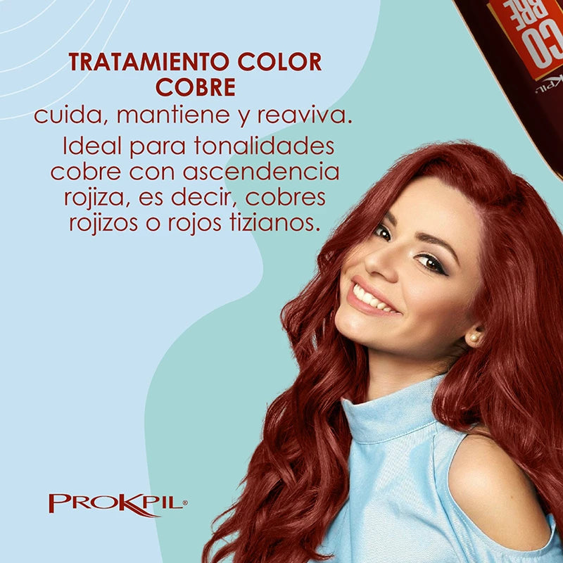 TRATAMIENTO DE MANTENIMIENTO DEL COLOR (COBRE) PROKPIL
