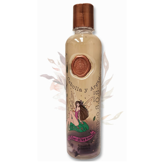 SHAMPOO ULTRA REPARADOR S.O.S CON CEBOLLA Y ARGAN (RITUAL BOTANICO)
