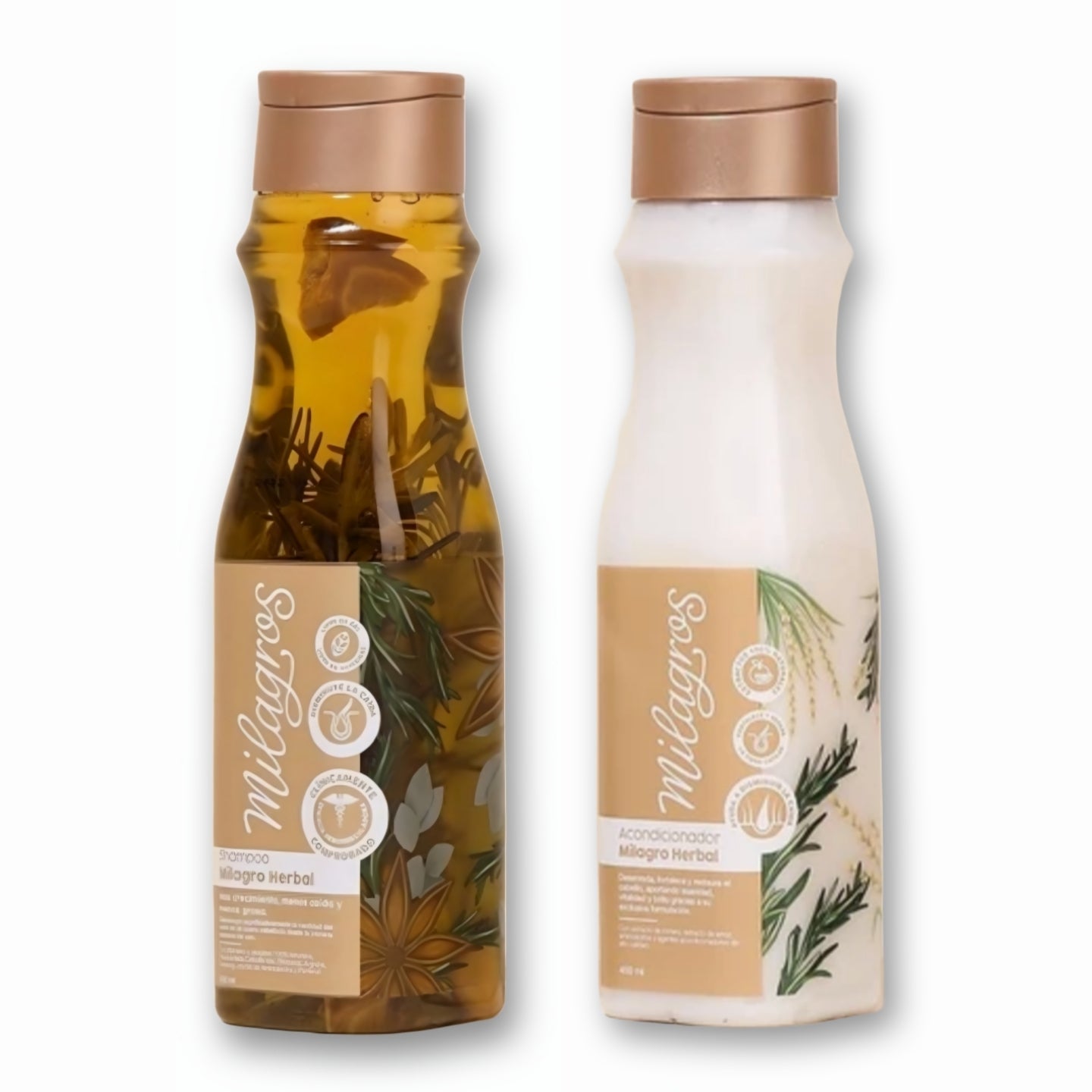 DUO MILAGROS HERBAL SHAMPOO Y ACONDICIONADOR