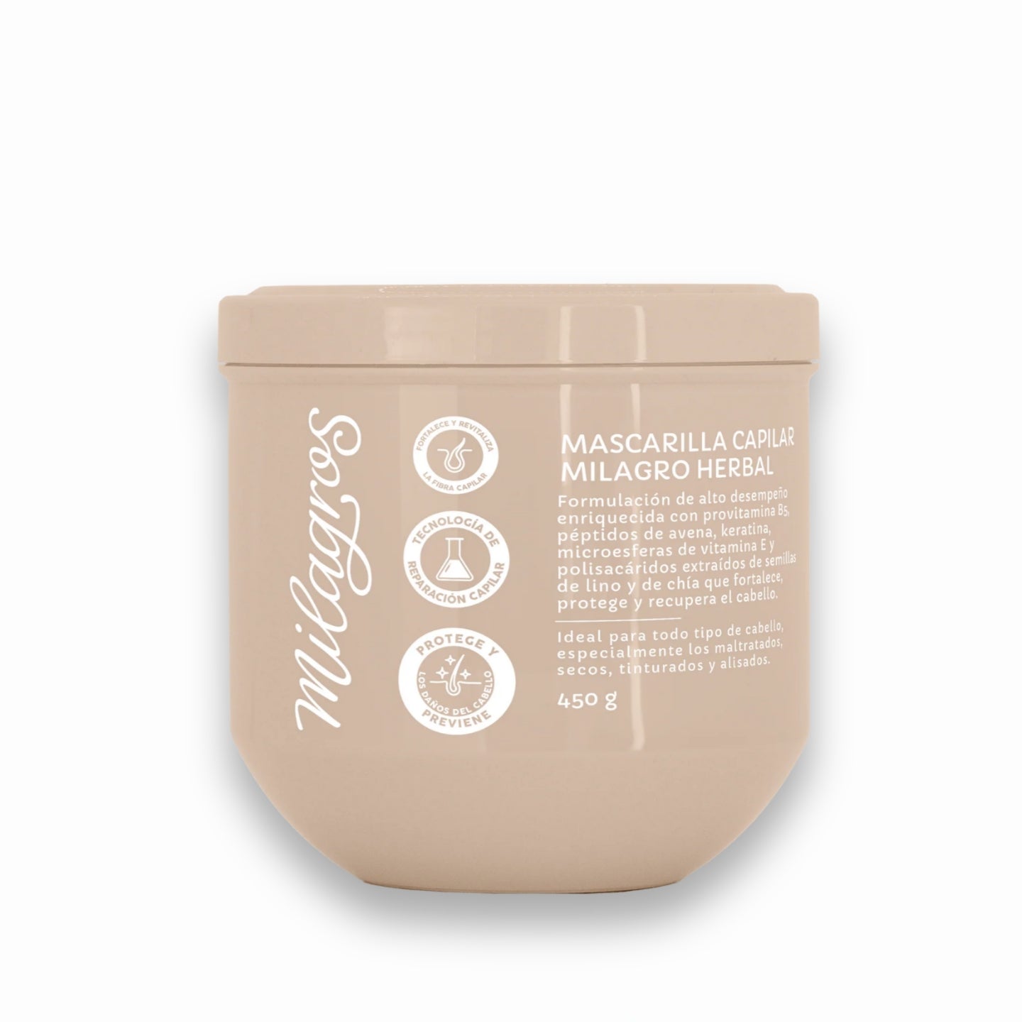 MASCARILLA CAPILAR MILAGRO HERBAL