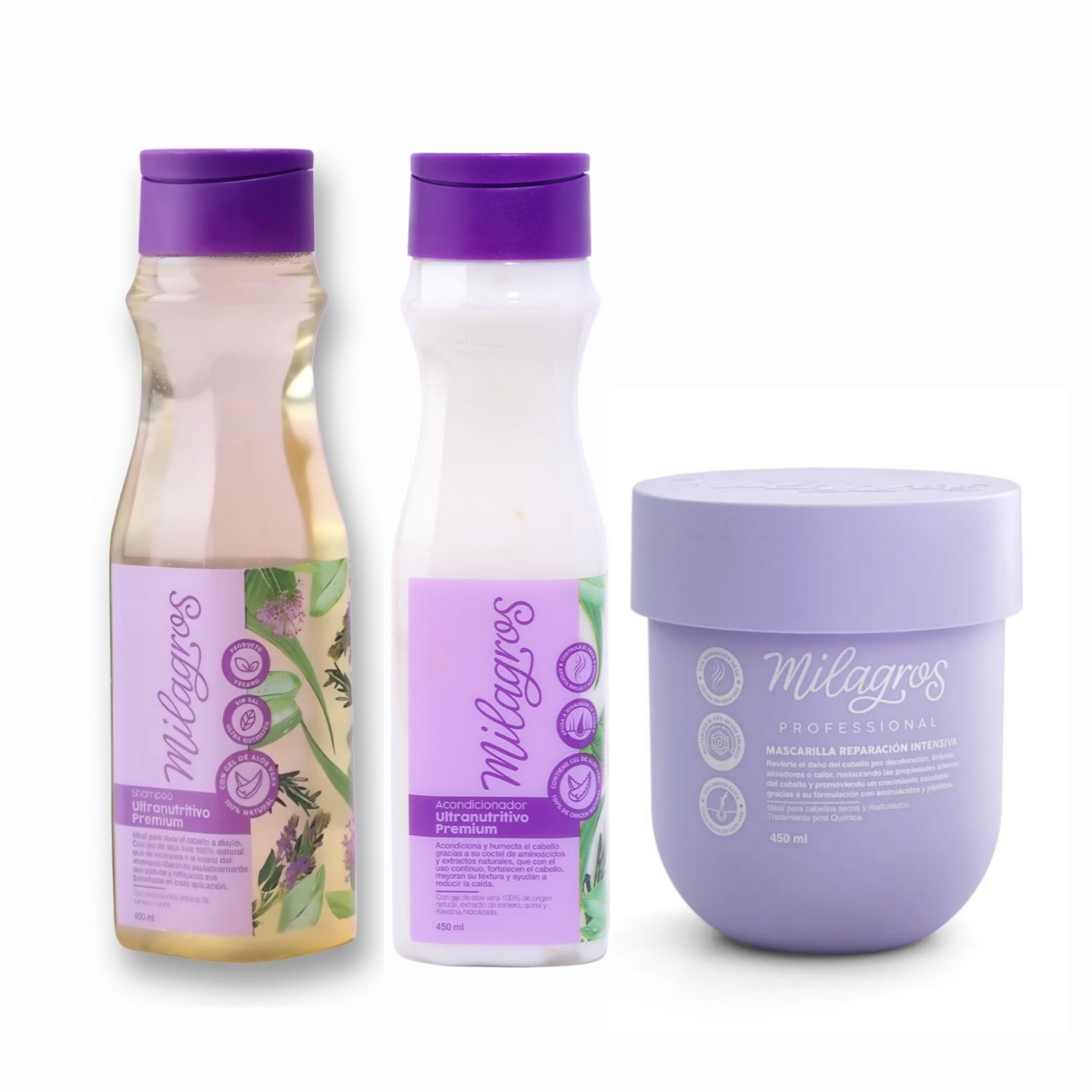 KIT ULTRANUTRITIVO PROFESIONAL MILAGROS