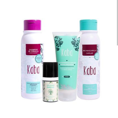 KIT CRECIMIENTO Y REPARACION (KABA) + ACEITE DE PUNTAS (LA RECETA)