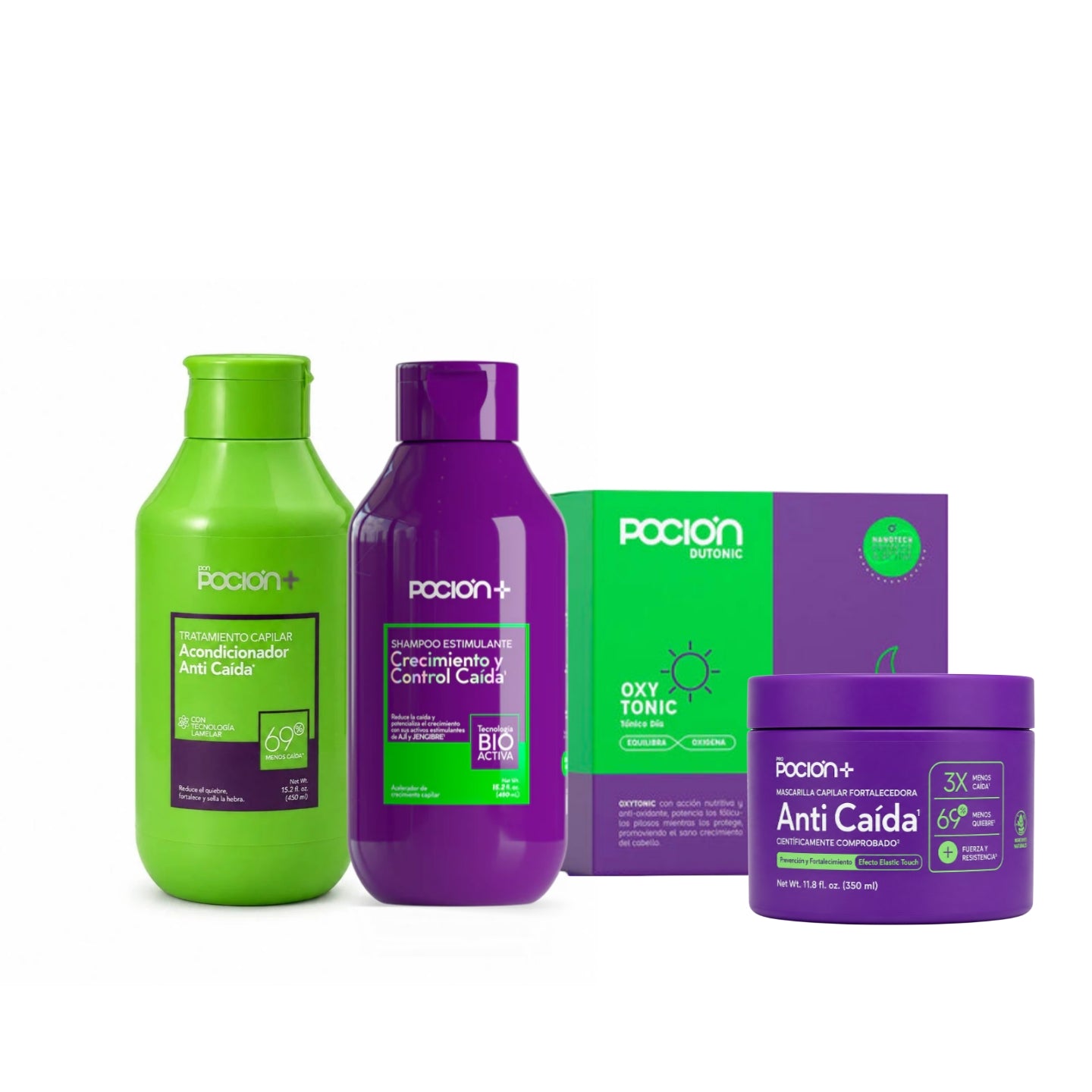 KIT CAPILAR ANTI CAÍDA POCIÓN+