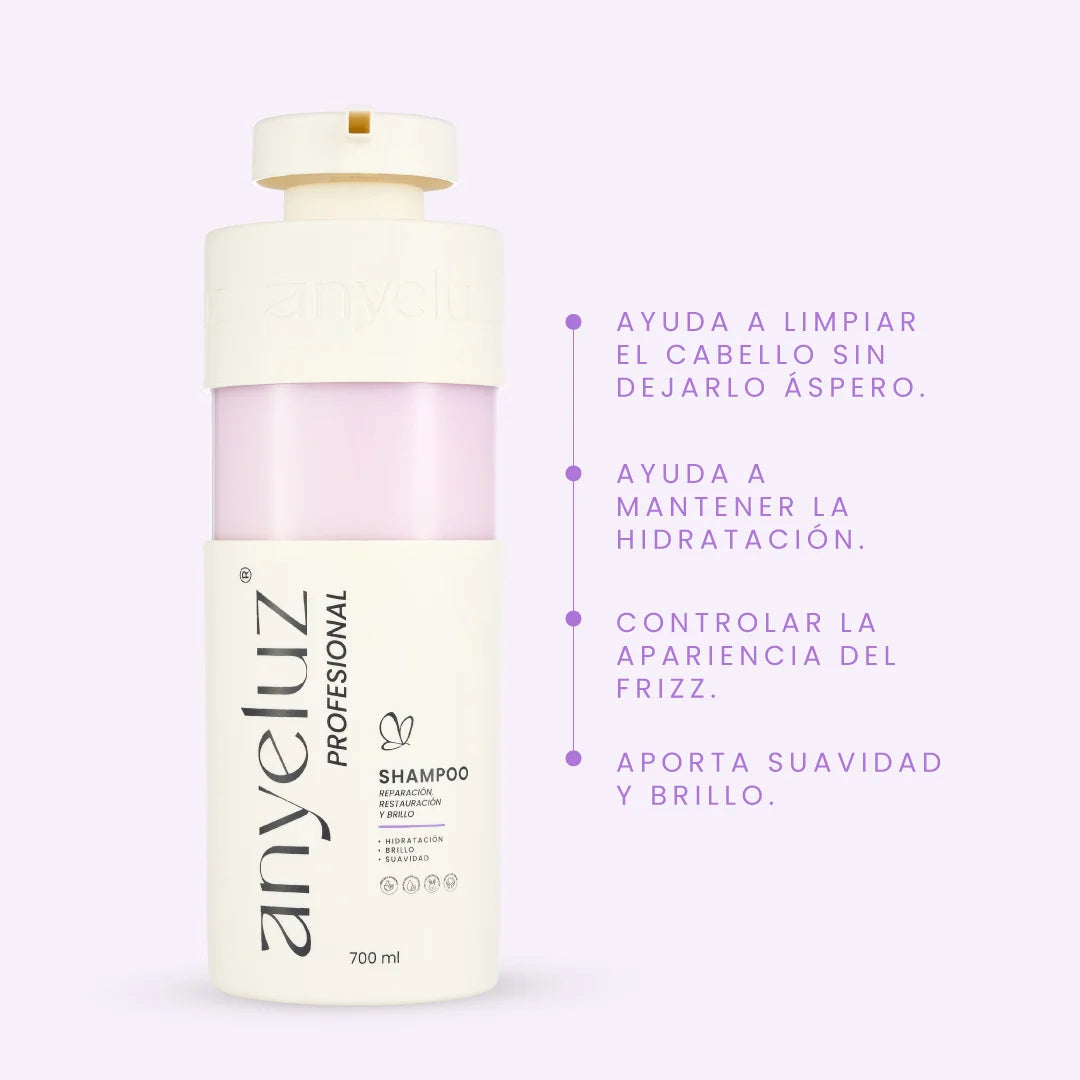 SHAMPOO REPARACIÓN ANYELUZ LÍNEA PROFESIONAL